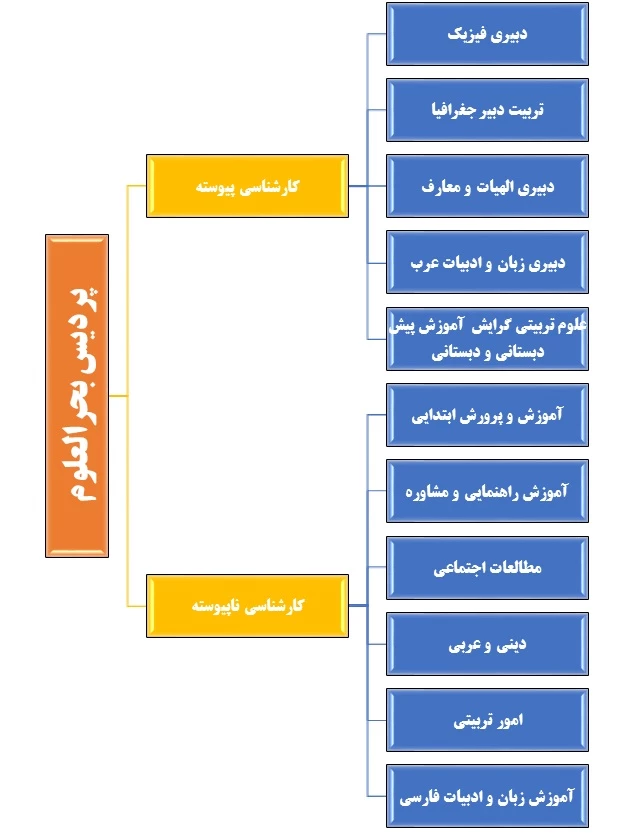 رشته های موجود1