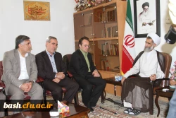 دیدار رییس دانشگاه فرهنگیان با نماینده ولی فقیه در استان و امام جمعه ی شهرکرد  2