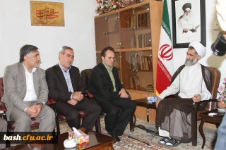 دیدار رییس دانشگاه فرهنگیان با نماینده ولی فقیه در استان و امام جمعه ی شهرکرد