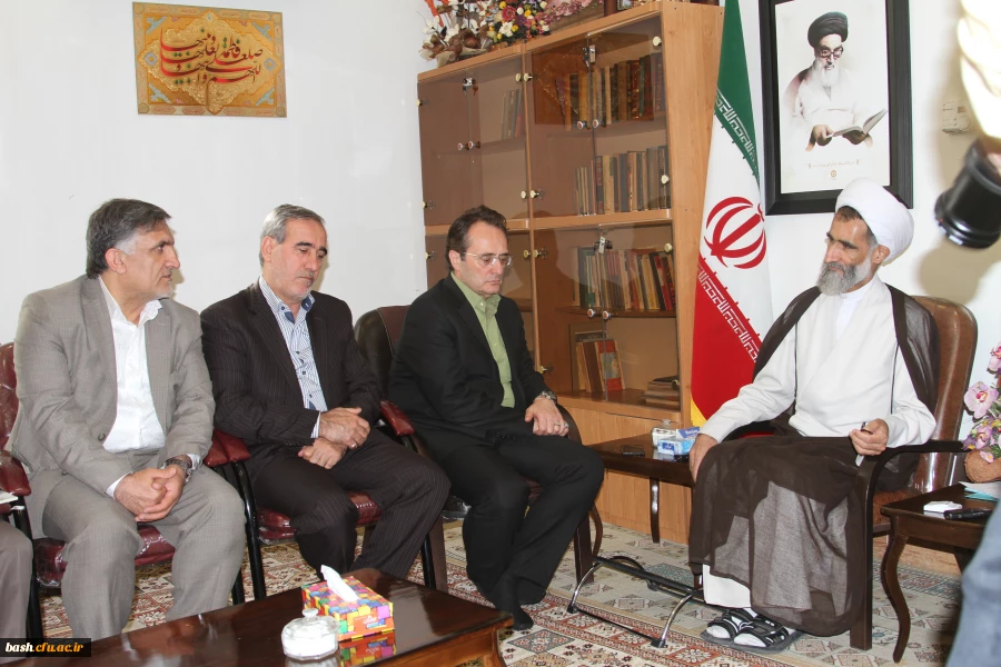 دیدار رییس دانشگاه فرهنگیان با نماینده ولی فقیه در استان و امام جمعه ی شهرکرد  2