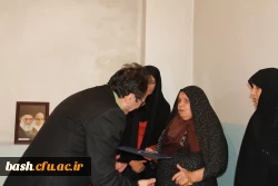 دیدار رییس دانشگاه فرهنگیان با خانواده شهید حیدر رییسی 2