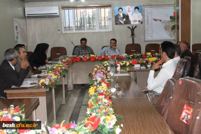 دیدار مسوول دبیرخانه داخلی جشنواره فرهنگی با اعضای شورای شهر ، بخشدار و شهردار فرخ شهر