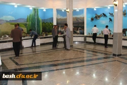 بازدید دانشجویان شرکت کننده در جشنواره از موزه تاریخ طبیعی استان 2