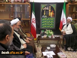 دیدار حجت الاسلام دادگر با حجت الاسلام والمسلمین نکونام، نماینده ولی فقیه در استان و امام جمعه شهرکرد 3