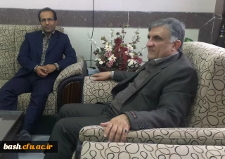 دیدار رییس دانشگاه پیام نور استان با دکتر قنبری