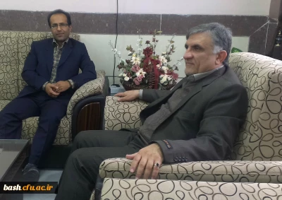 دیدار رییس دانشگاه پیام نور استان با دکتر قنبری