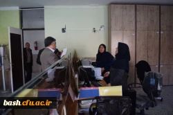 بازدید سرزده دکتر قنبری از حوزه معاونت آموزشی 2