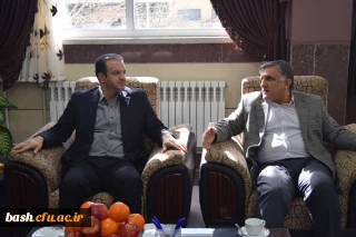 دیدار مدیر کل ورزش و جوانان استان با دکتر قنبری سرپرست پردیس بحرالعلوم شهرکرد