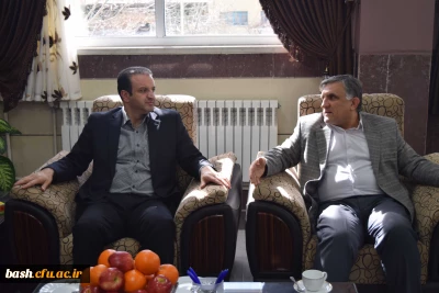 دیدار مدیر کل ورزش و جوانان استان با دکتر قنبری سرپرست پردیس بحرالعلوم شهرکرد