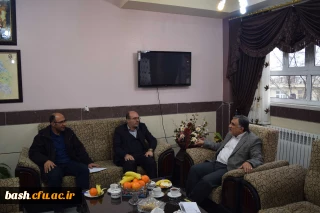 دیدار مهندس غلامیان شهردار شهرکرد با سرپرست پردیس بحرالعلوم