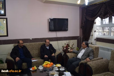 دیدار مهندس غلامیان شهردار شهرکرد با سرپرست پردیس بحرالعلوم