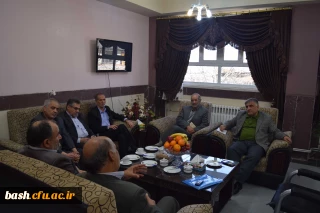 دیدار اعضای شورای شهر فرخ شهر با سرپرست پردیس بحرالعلوم