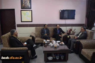 ملاقات و دیدار رییس خبرگزاری ایرنا و رییس دانشگاه پیام نور با سرپرست پردیس بحرالعلوم