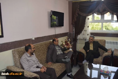 دیدار معاون اداره کل آموزش وپرورش استان و دکتر قربان پور