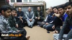 حضور معاون دانشجویی دانشگاه فرهنگیان در پردیس بحر العلوم 3