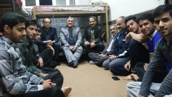 حضور معاون دانشجویی دانشگاه فرهنگیان در پردیس بحر العلوم 3