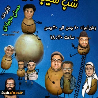 نمایش تئاتر کمدی (شب سیب زمینی)