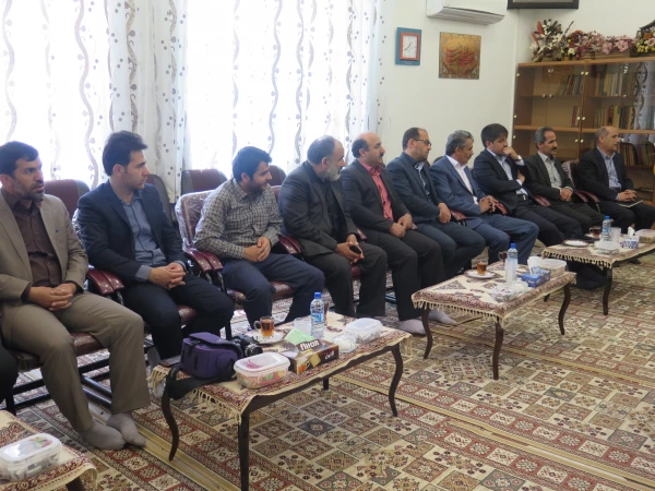 دیدار نوروزی دانشگاه فرهنگیان استان چهارمحال وبختیاری با نماینده ولی فقیه در استان 2
