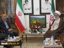 دیدار نوروزی دانشگاه فرهنگیان استان چهارمحال وبختیاری با نماینده ولی فقیه در استان 4