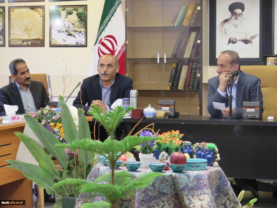دیدار نوروزی دانشگاه فرهنگیان با استاندار چهارمحال وبختیاری 2