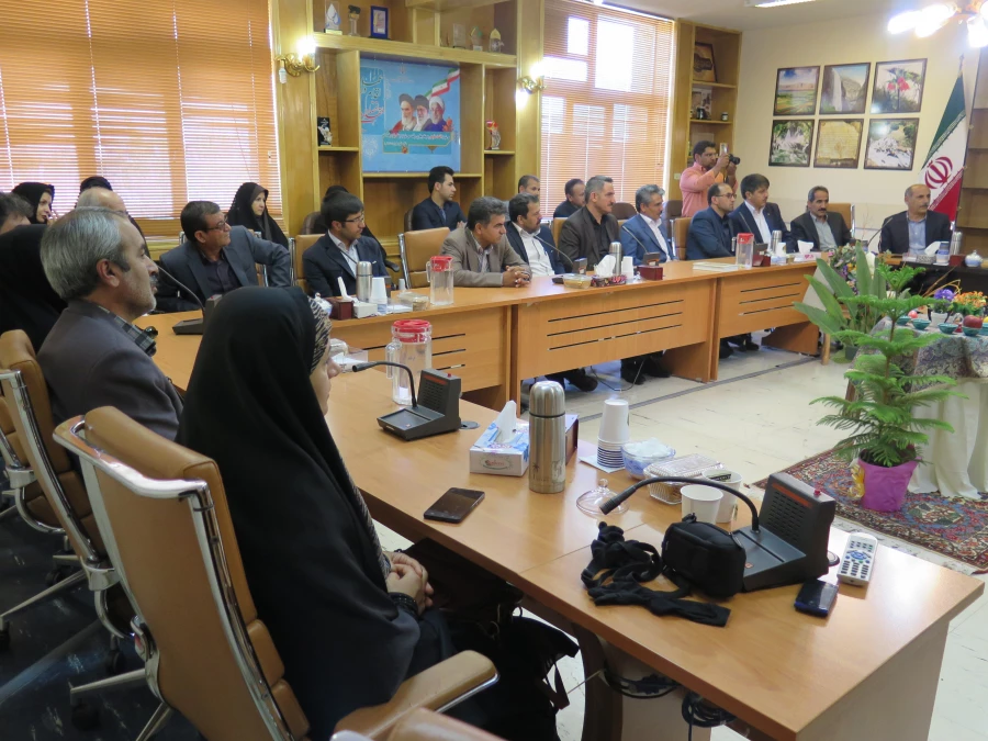 دیدار نوروزی دانشگاه فرهنگیان با استاندار چهارمحال وبختیاری 3