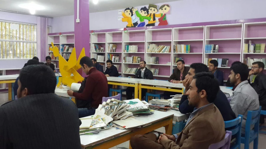 بازدید دانشجویان رشته علوم تربیتی پردیس بحرالعلوم از مرکز شماره یک کانون پرورش فکری کودکان و نوجوانان استان 3