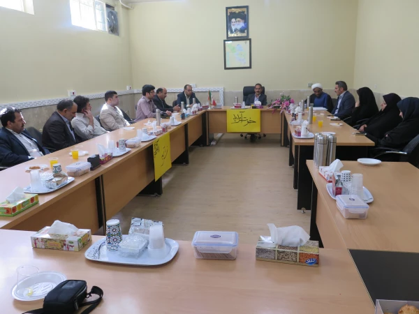 جلسه معارفه آقای کریمی معاون پردیس بحر العلوم  2