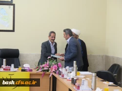 جلسه معارفه آقای کریمی معاون پردیس بحر العلوم  3