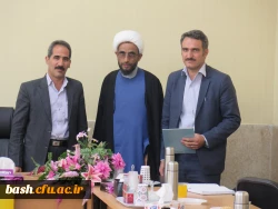 جلسه معارفه آقای کریمی معاون پردیس بحر العلوم  4