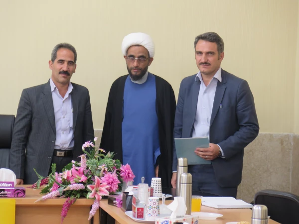 جلسه معارفه آقای کریمی معاون پردیس بحر العلوم  4