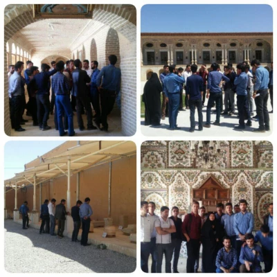 بازدید دانشجویان از قلعه چالشتر  3