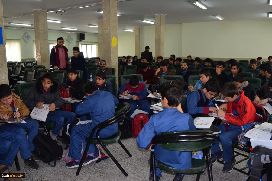 برپایی کلاس ششم دبستان فرهنگیان در سالن اجتماعات پردیس 4