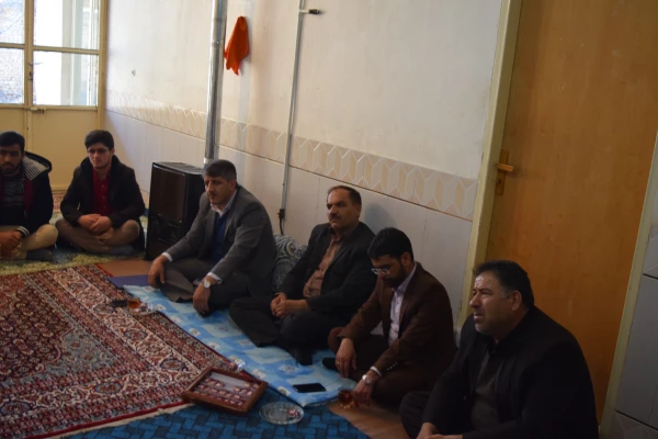 دیدار با خانواده شهید ابوالفضل احمدی