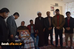 دیدار با خانواده شهید ابوالفضل احمدی به مناسبت روز دانشجو