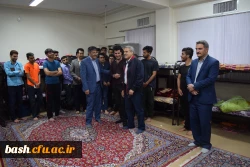 بازدید سرزده مدیر کل امور دانشجویی از سرای پردیس بحرالعلوم